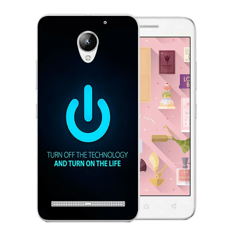 5 0 дюйма для Lenovo Vibe C2 чехол телефона TPU Мягкий силиконовый K10a40 Новый Идеальный