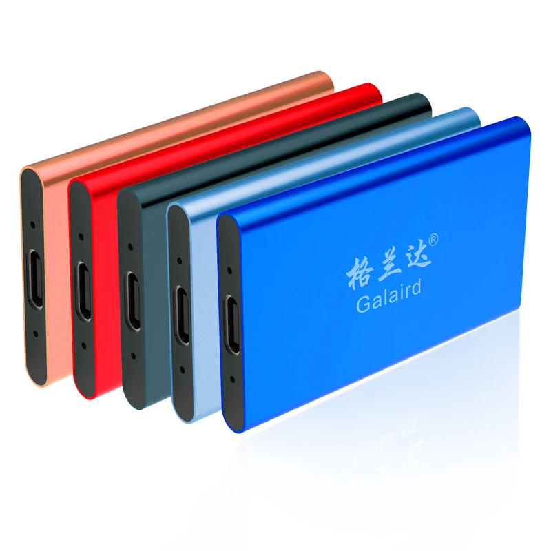 GALAIRD мобильный SSD 128 ГБ 256 ГБ 512 ГБ USB 3,1 новейший товар портативный SSD Внешний твердотельный накопитель лучший подарок для бизнесменов