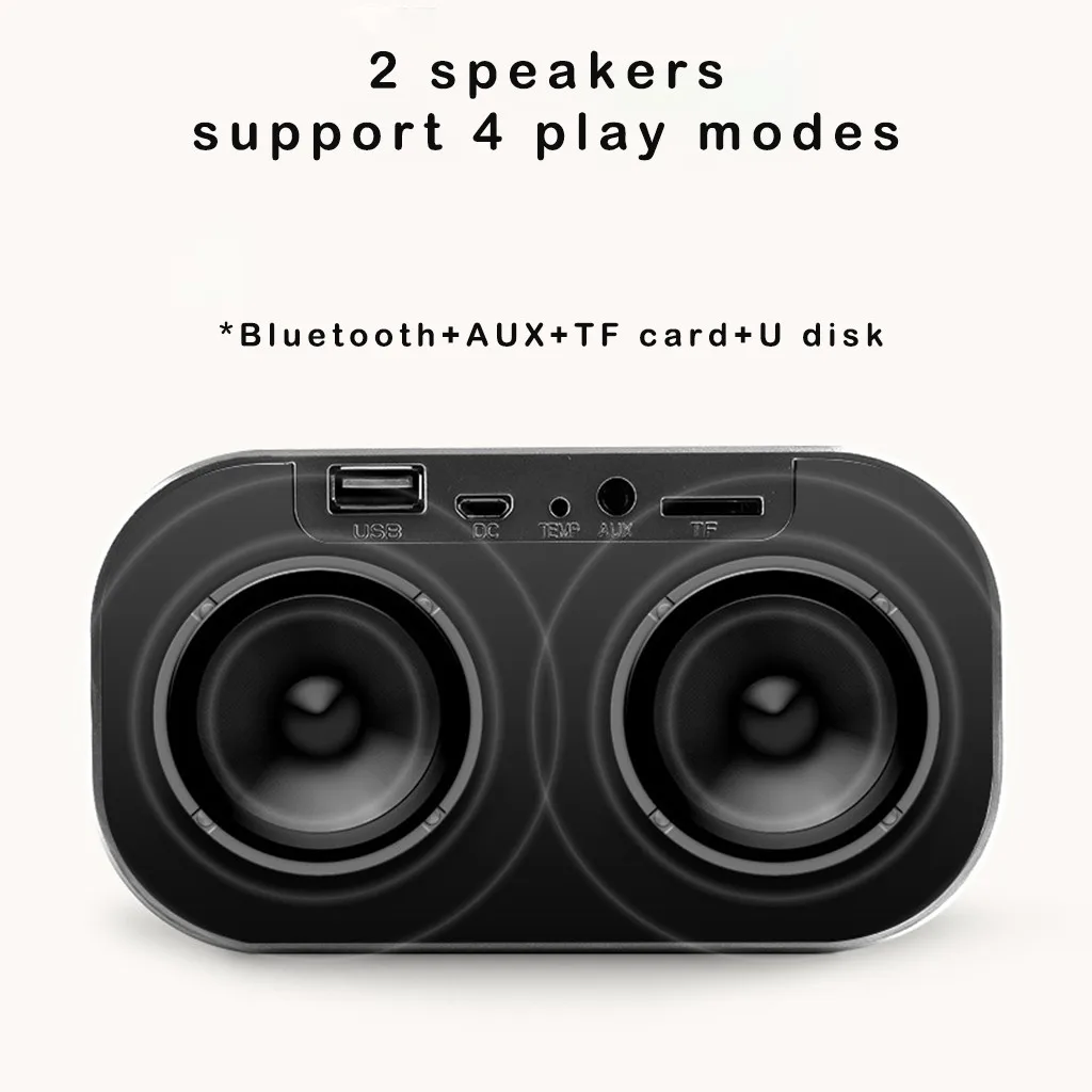 Bluetooth Колонка Lewinner c0531 портативная с поддержкой TF и AUX|Портативные колонки| |
