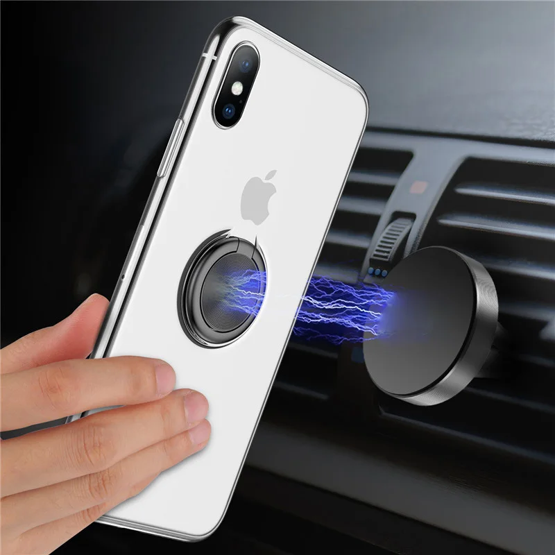 Чехол для iPhone 8 Роскошный прозрачный мягкий силиконовый защитный чехол из ТПУ с