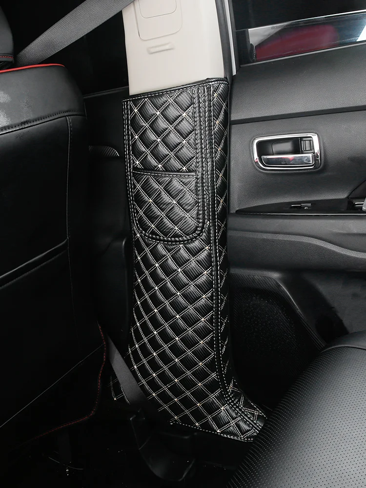 Накладка для защиты от ударов при поясе безопасности Mitsubishi Outlander B pillar царапин