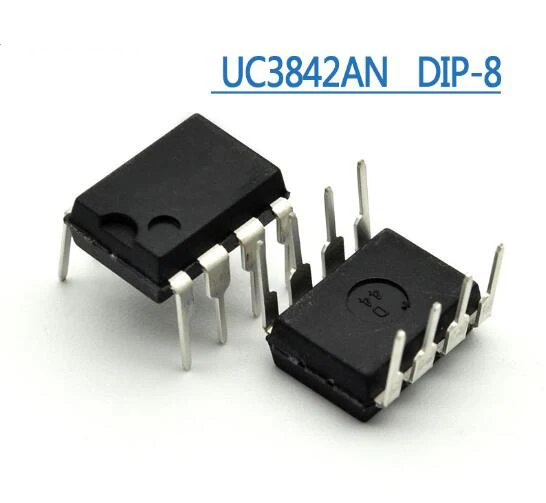 10 шт. UC3842AN DIP8 UC3842 UC3842BN DIP 3842an 8 новые и оригинальные|Соединители| |