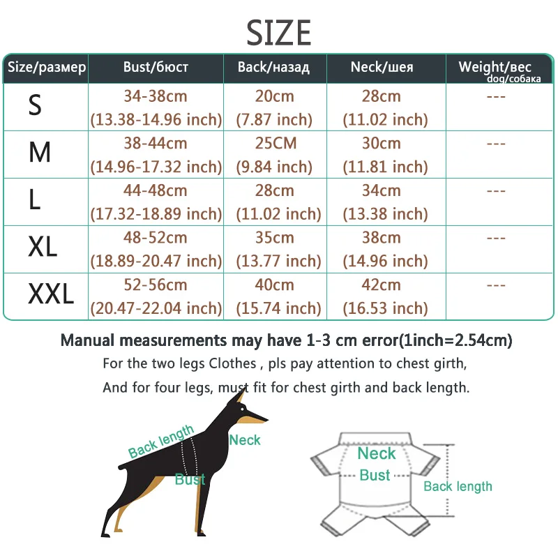 Hot Sale Winter Overalls for Dogs Super Warm Small Waterproof Dog Coat Thicker Cotton Jumpsuit Hoodies Chihuahua | Дом и сад
