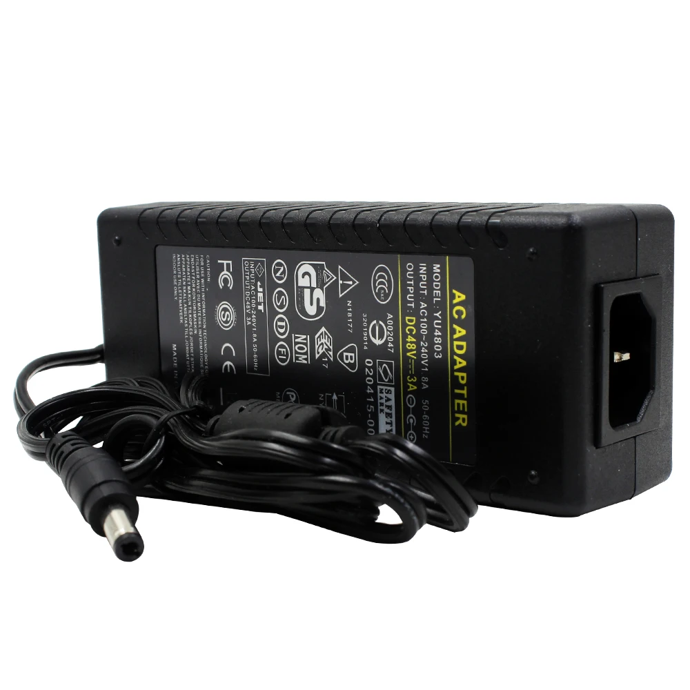 48V 3A адаптер питания для инжектора POE|48v 3a|poe adapterpoe adapter 48v |