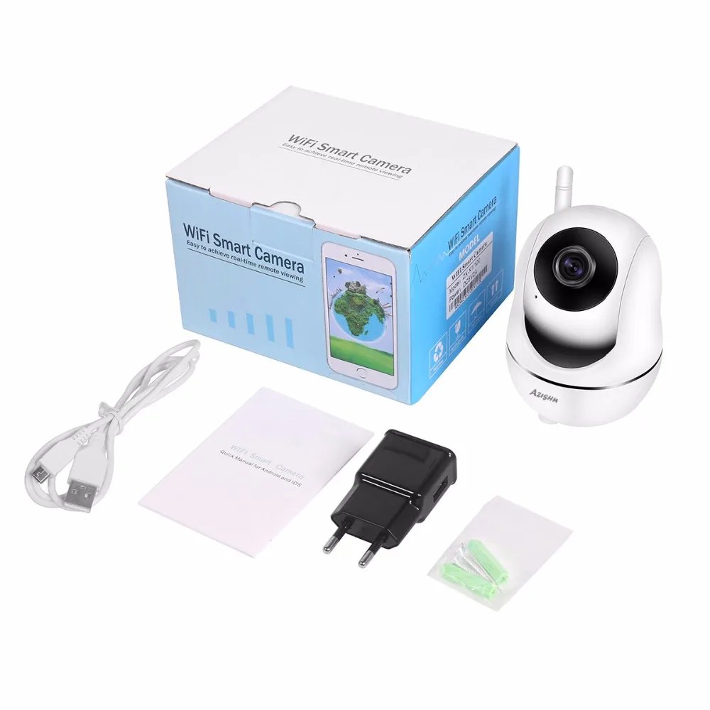 AZISHN 1080 P 720 HD беспроводная wifi ip-камера внутренняя безопасность жилища CCTV