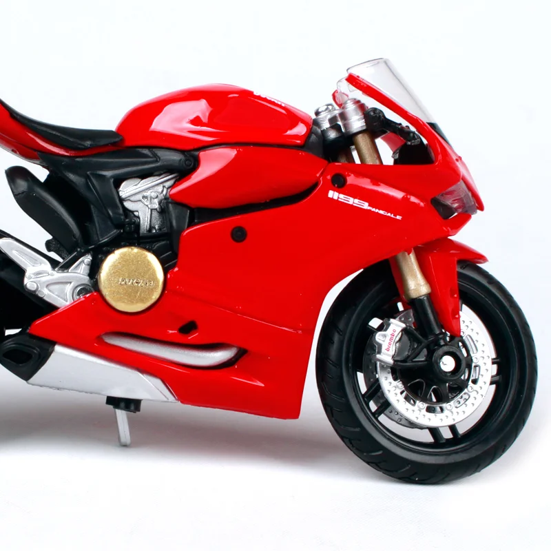Модель мотоцикла MAISTO 1:18 Ducati 1199 Panigale игрушка из литая под давлением в коробке