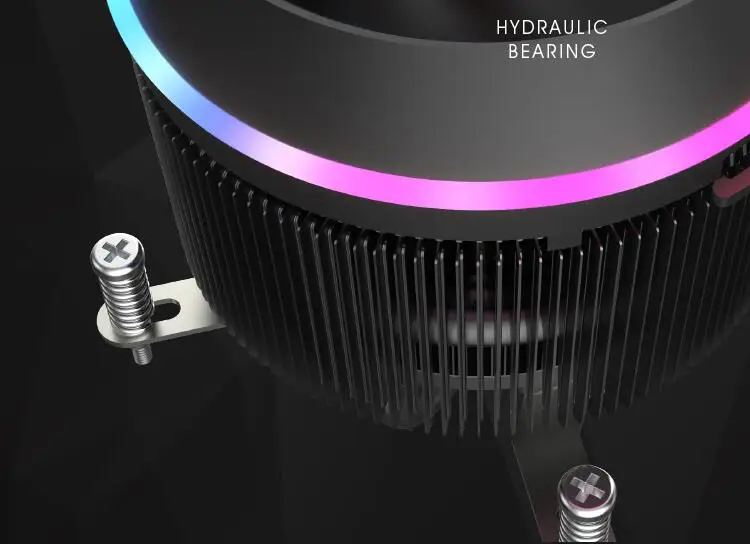 Aigo процессорный кулер 5V TDP 280W 4pin LED PWM RGB вентилятор Радиатор материнская плата синхронизации Управление вентилятор охлаждения для intel AM3/AM4/2011/LGA