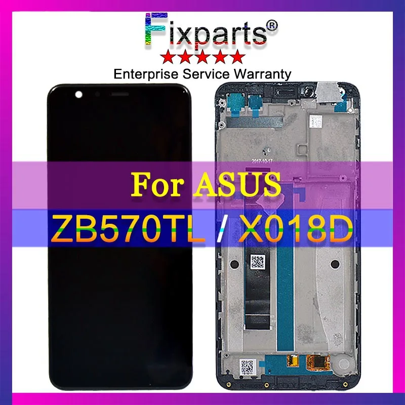 Тестовый рабочий ЖК-дисплей для asus ZB570TL, ЖК-экран+ сенсорная панель, дигитайзер, сборка, запчасти для asus X018dc, ЖК-дисплей