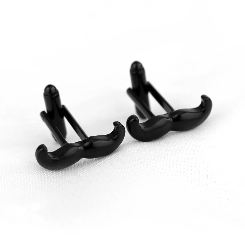 Забавные ювелирные изделия борода формы запонки Для женщин заколки для платья