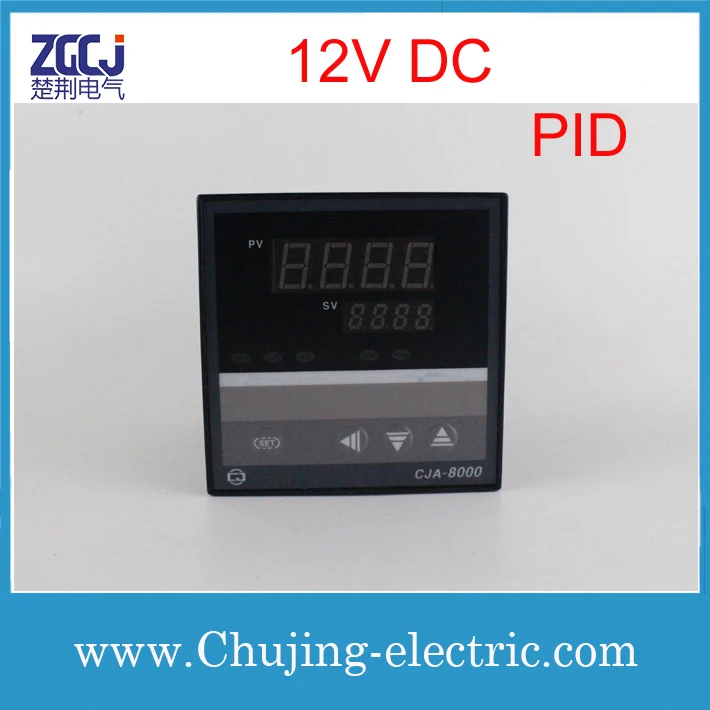 12V DC PID регулятор температуры 0 400 градусов Тип k CJA 8000|pid temperature controller|temperature controllerpid |