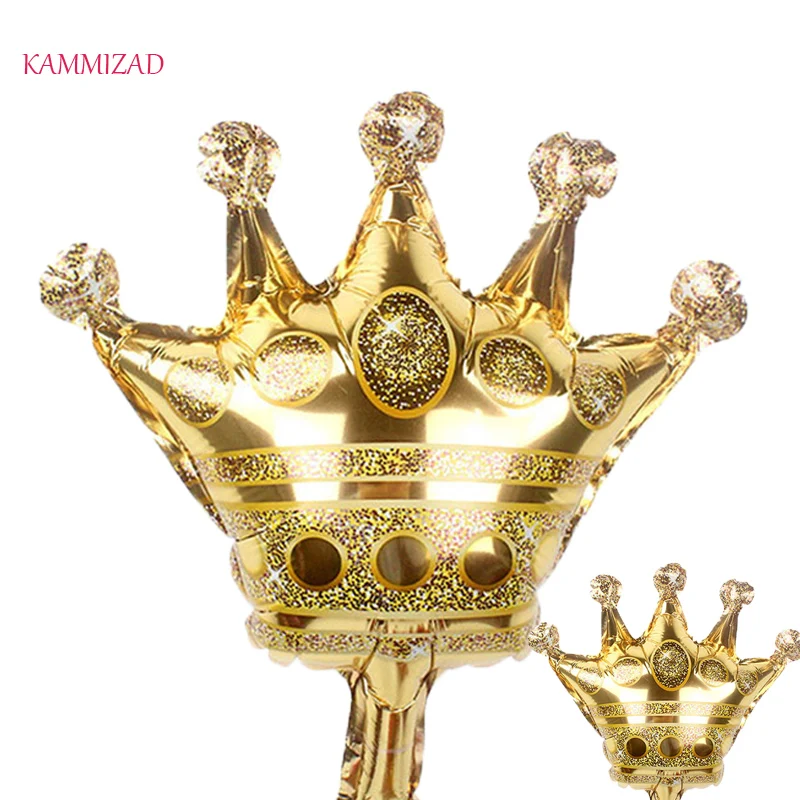 KAMMIZAD 10 шт. 16-дюймовый шар в виде короны принца для счастливого дня рождения