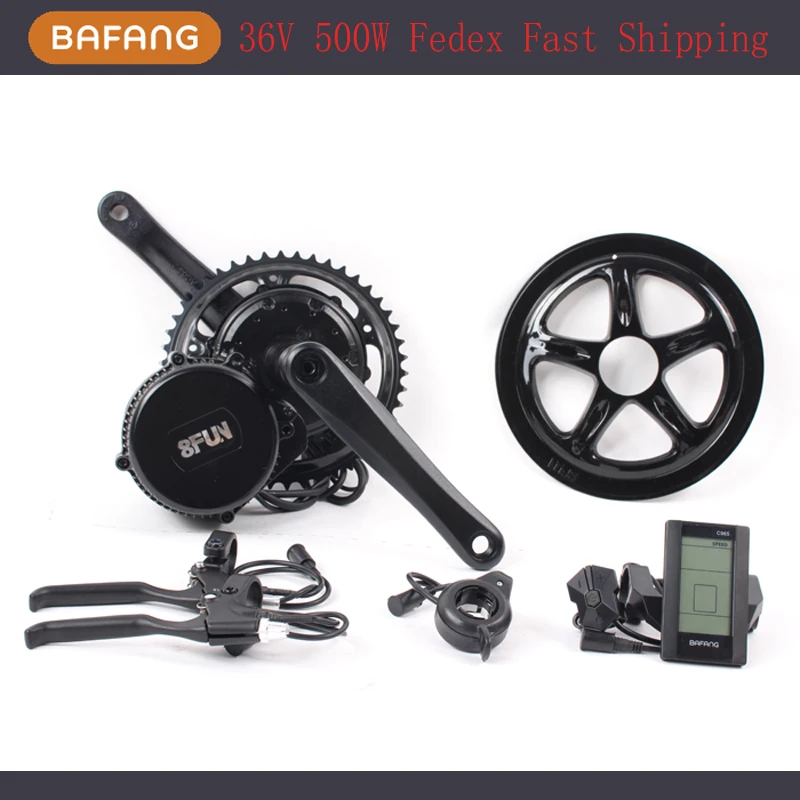 36 В 500 Вт Bafang BBS02 Последняя модель Ebike Электрический велосипед Мотор 8fun середине