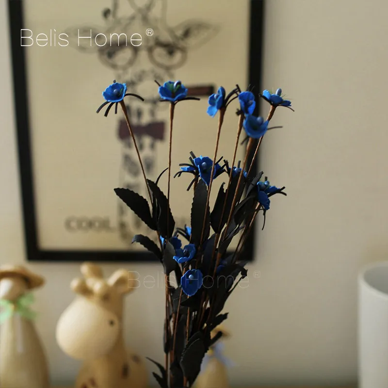 10 Головки 2 шт./компл. пастырской стиль Сливы Home decor ЧП искусственные цветы для