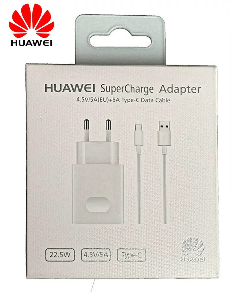 Оригинальное зарядное устройство Huawei P20 pro 5 В/4.5A адаптер суперзарядки для p10 p20 honor