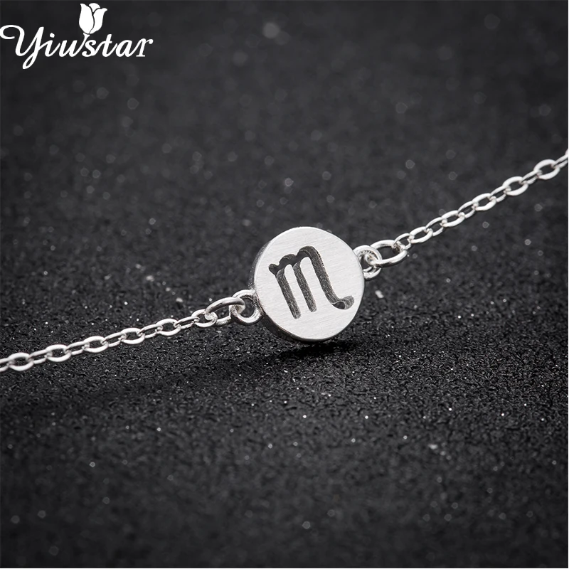 Yiustar New Fashion Bracelet Trendy Scorpio Link Women Girls Bracelets Gift Charming Fancy Jewelry Pulseira Feminina | Украшения и