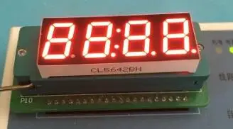10 шт общий анод 4 бит битная цифровая трубка 0 56 дюйма светодиодный с часами цифры 7