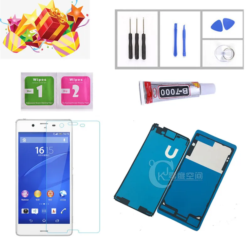 For Sony Xperia M4 Aqua LCD Display Touch Screen Digitizer Assembly with Frame For Sony M4 Aqua E2303 E2306 E2353 E2333 LCD 5"