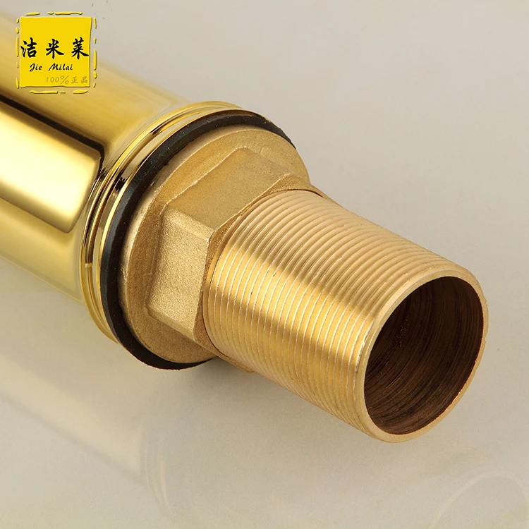 Европейский античный бамбуковый кран с золотым покрытием для сценического крана