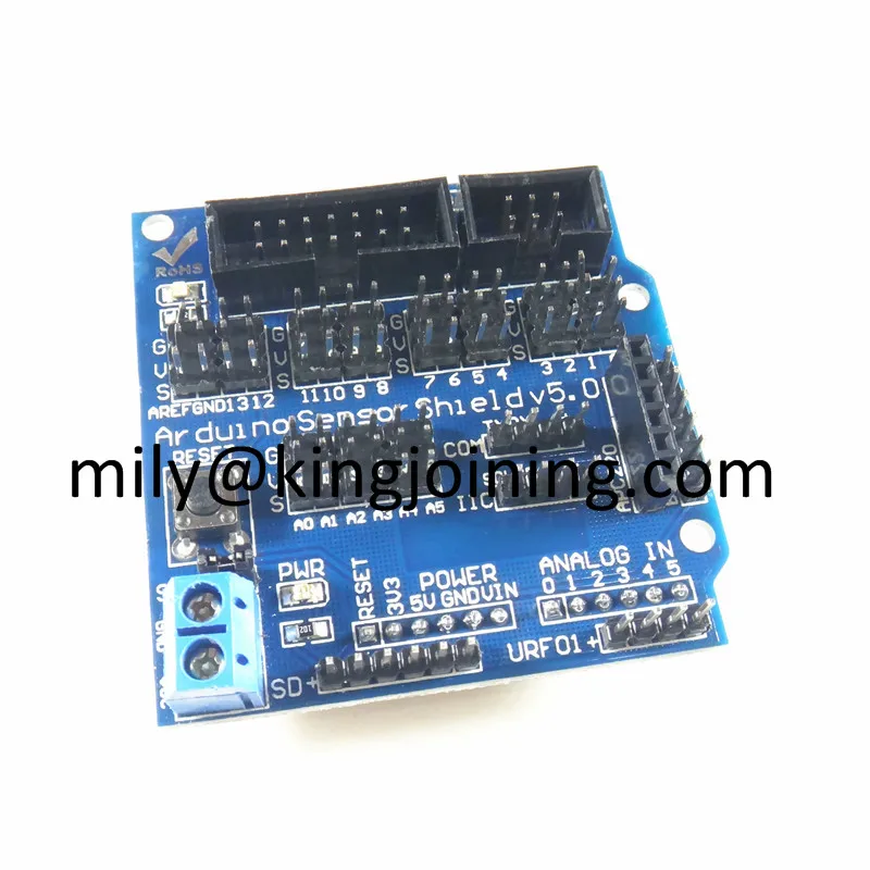 1 шт. KJ366 для arduino сенсорный Щит V5.0 V5 Плата расширения DIY блоки части робота|shield for