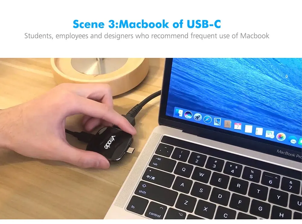 Vmade 3 в 1 Usb c HDMI Usbc в HDMI 3,1 конвертер адаптер Тип C в HDMI USB 3,0 type C адаптер type-C для Apple Macbook