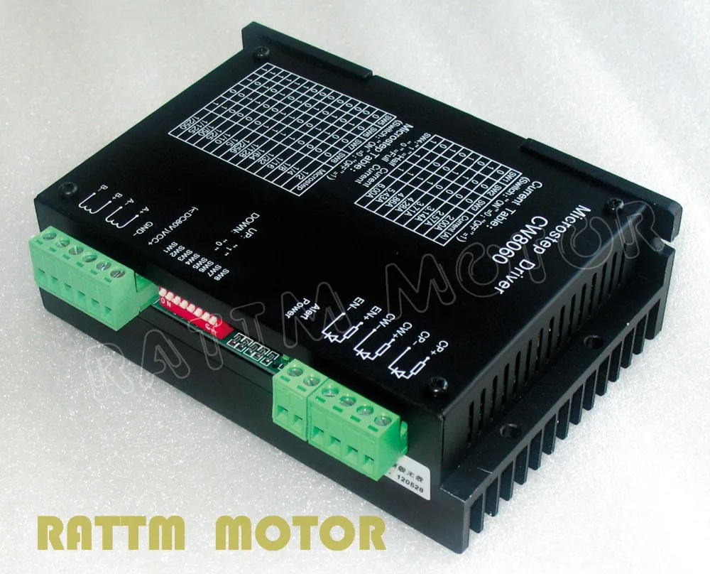 3 оси NEMA23/34 425/878 унций в двойной вал шагового двигателя и 256 microstep водитель 4.5A/6A|motor