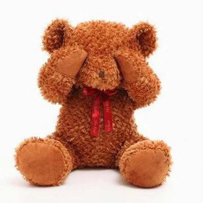 Teddy bear 2 50 см/20 ''Kawaii Joint Плюшевые мишки с бантиком милая игрушка мишка тедди мишка Тедди плюшевые игрушки Свадебные подарки 092 - Высота: Teddy bear 2