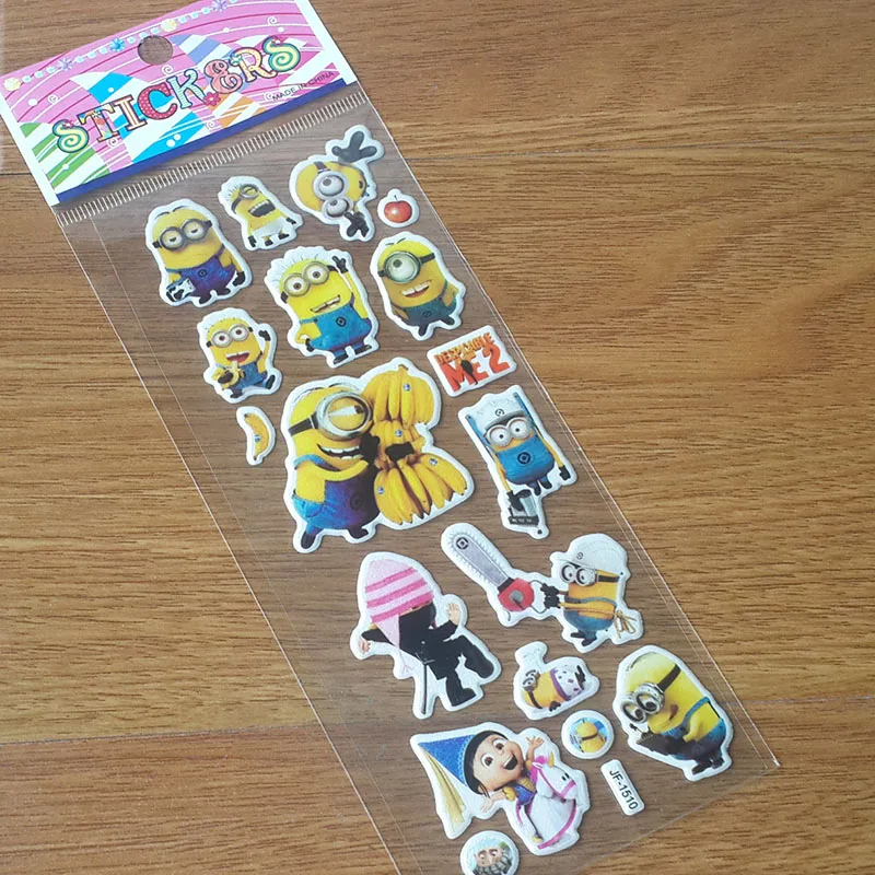 10 листов/Набор наклеек для детей домашний декор на стену ноутбука милые животные