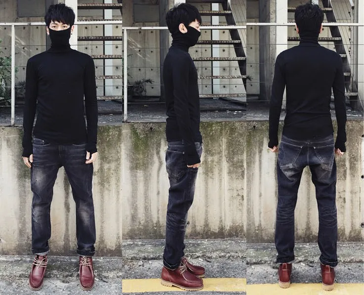 Мужская Маска и перчатки Kakashi зимний костюм для косплея|shirt textile|shirt elasticclothing winter |