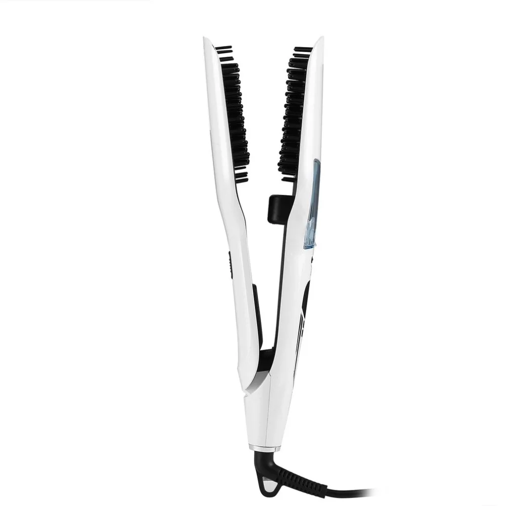 Dry &amp Wet Steam Styler Hair Straightener Mist Spray Straightening Brush Non-damaging Heated Comb Gifts | Красота и здоровье