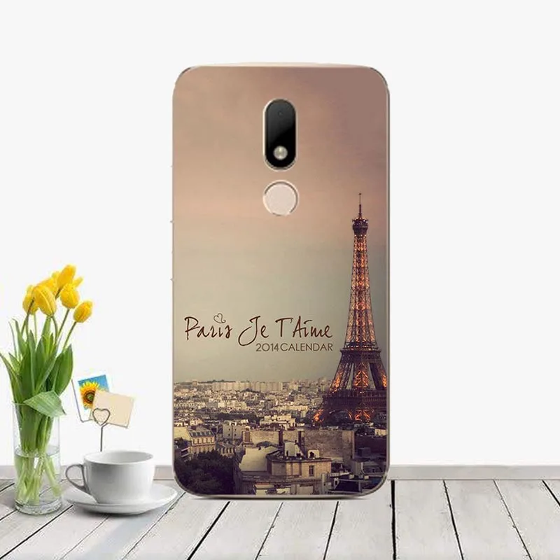 J36 Мягкий силиконовый чехол для Motorola Moto M XT1662 XT1663 розовый чехол с милыми животными чехол с принтом для Moto M задняя крышка Capas Fundas - Цвет: J36