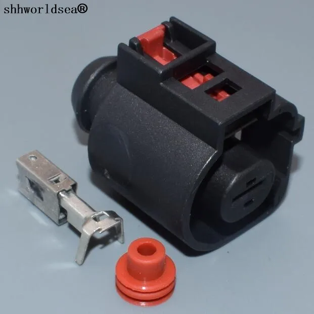 Shhworldsea 1pin 6,3 мм автомобильные Соединители 1K0 973 751 1K0973751 для Volkswagen motor arranque разъем мотора plugplug plug
