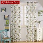 Цветочный тюль на окно, занавески для гостиной, отвесные белые детские занавески для спальни, современная вуаль, для кухни, занавески, драп, затемненный