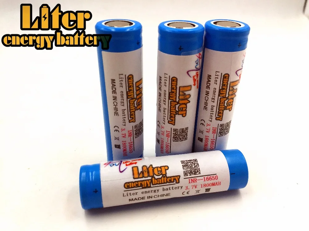 2 шт./лот Keeppower 3,7 v 16650 1800mah литий-ионный аккумулятор