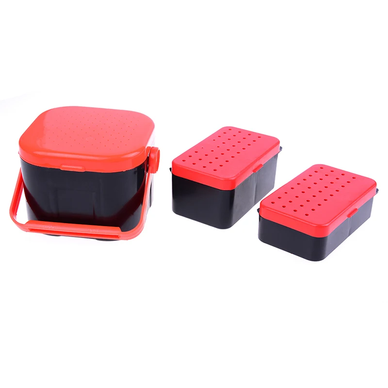 Рыболовные приманки червь земляной приманка для хранения Чехол 2 отделения