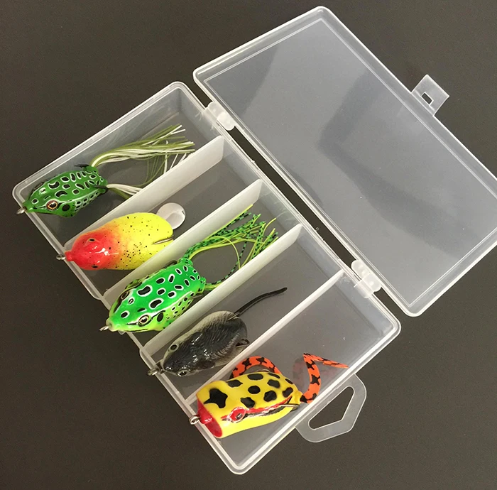 5 видов конструкций смешанные мягкие приманки лягушки мини приманка для мыши