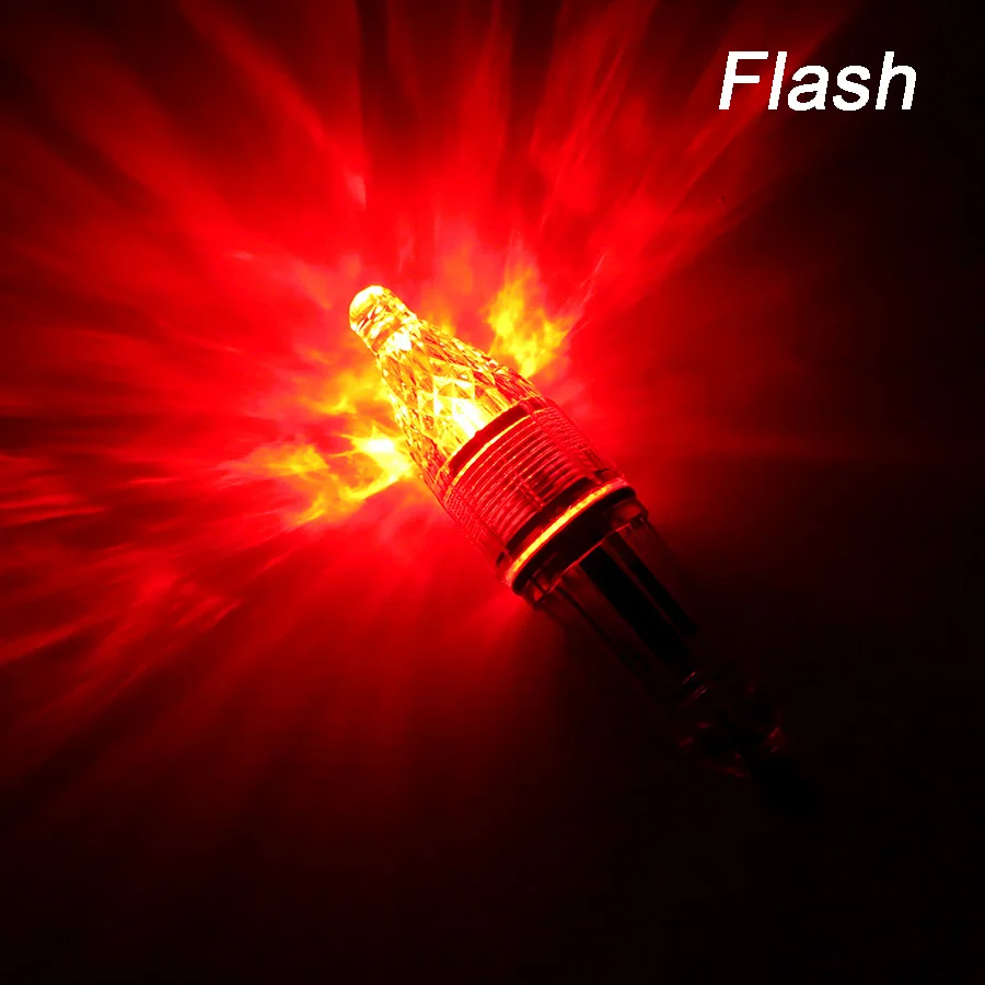 Flash Red 1 шт. подводная наживка светодиодный притягивающее устройство для ловли рыбы для ночной рыбалки 12 см/28 г Дайвинг до 300 м морская вода - Цвет: Flash Red
