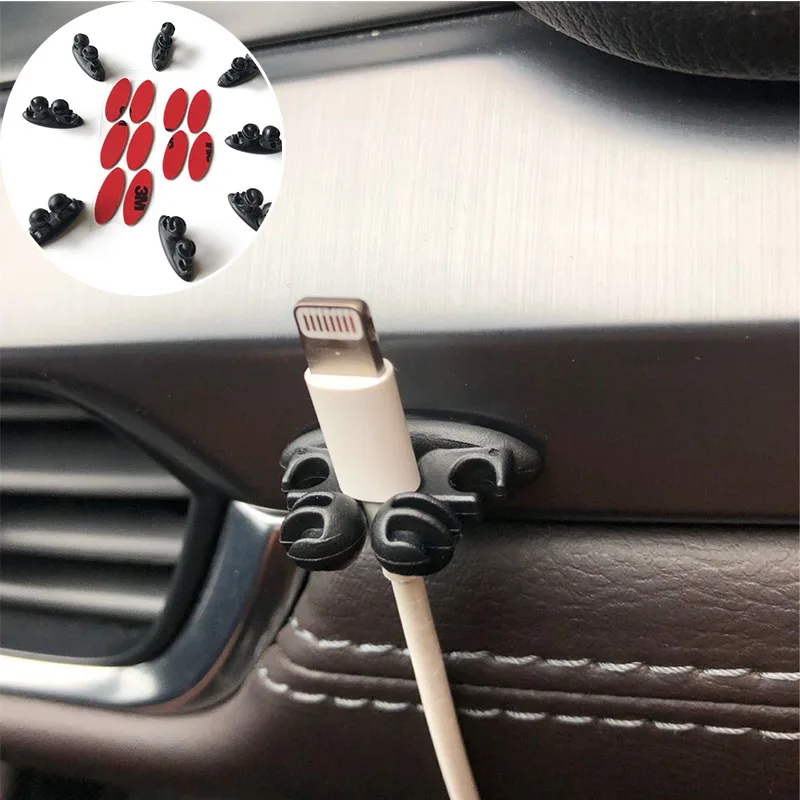 

8pcs Car Wire Clip Stickers case for Opel Zafira Astra VAUXHALL MOKKA Insignia Vectra Antara For Saturn Aura Ion Outlook Vue