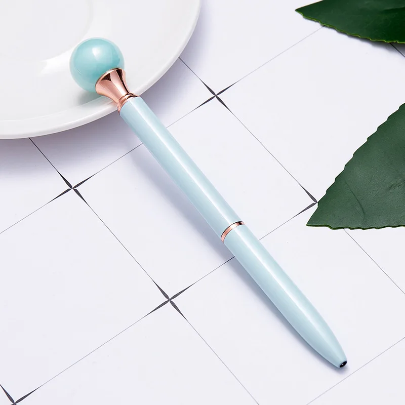 20 шт./компл. Kawaii жемчужная шариковая ручка мода Девушка Круглый Большой Preal шариковые ручки для школы офисный планировщик - Цвет: C