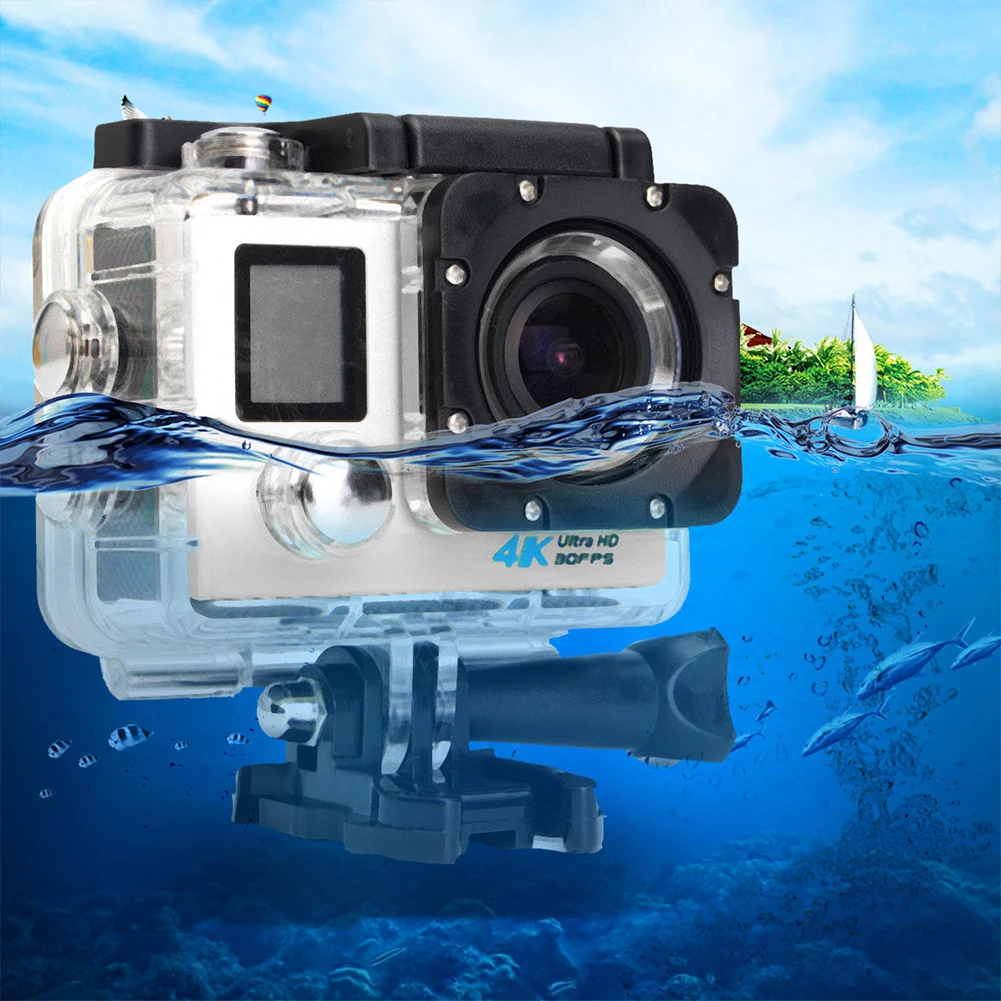 Водонепроницаемый Открытый lcd Спорт DV видеокамеры wifi дистанционное управление