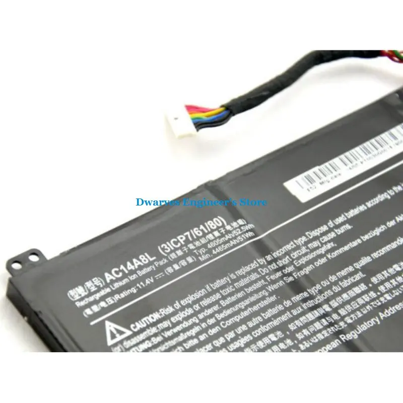Оригинал 11 4 V AC14A8L Аккумулятор для ноутбука Acer V15 Nitro серия аккумуляторная батарея