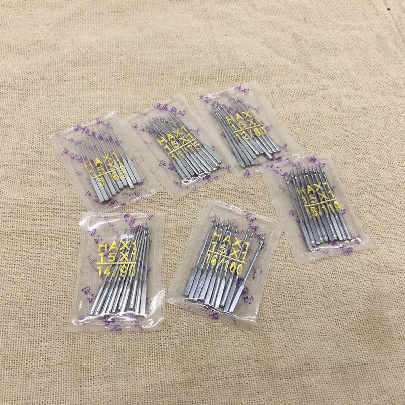 Швейная машина HAX1 100 шт. Смешанная упаковка домашняя швейная игла для Brother Butterfly