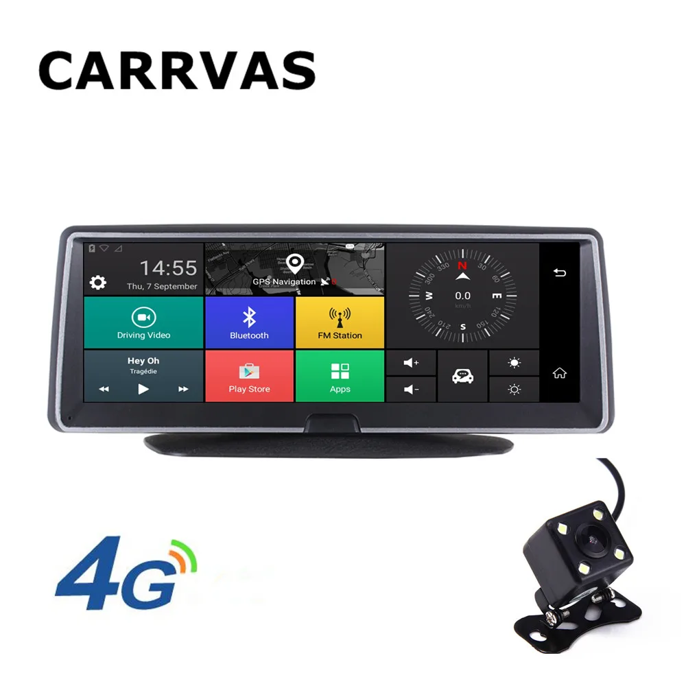 Автомобильный видеорегистратор 4G ADAS Android 5 1 FHD 1080P 2 камеры|Видеорегистраторы| |