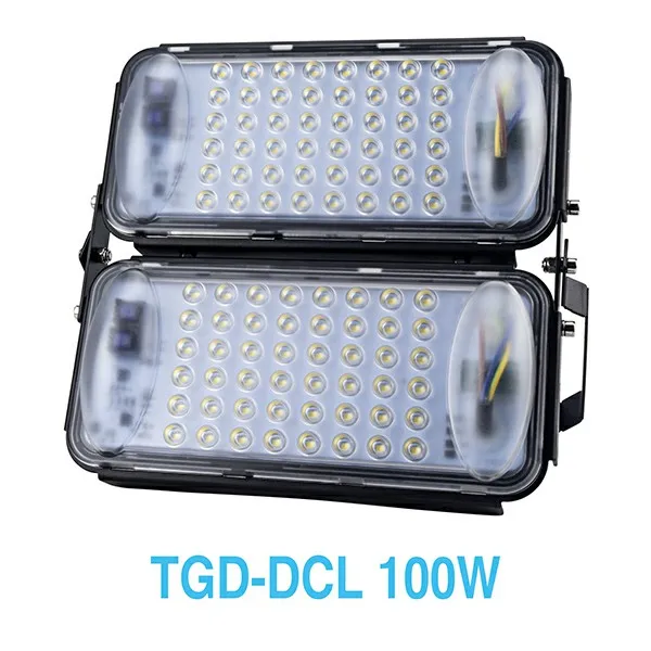 Светодиодный наружное освещение AC 85-265V 110V 220V 50W 100W 150W 200W 300W SMD3030 прожектор IP67 для сада площади гараж шоссе лампы - Испускаемый цвет: 100W