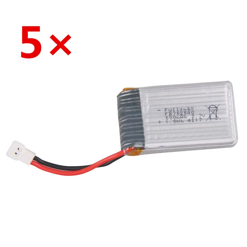 Бесплатная доставка 5 шт. 3.7 В 650 мАч li po батареи syma x5 x5c 1 x5sc rc quadcopter запасной части usb