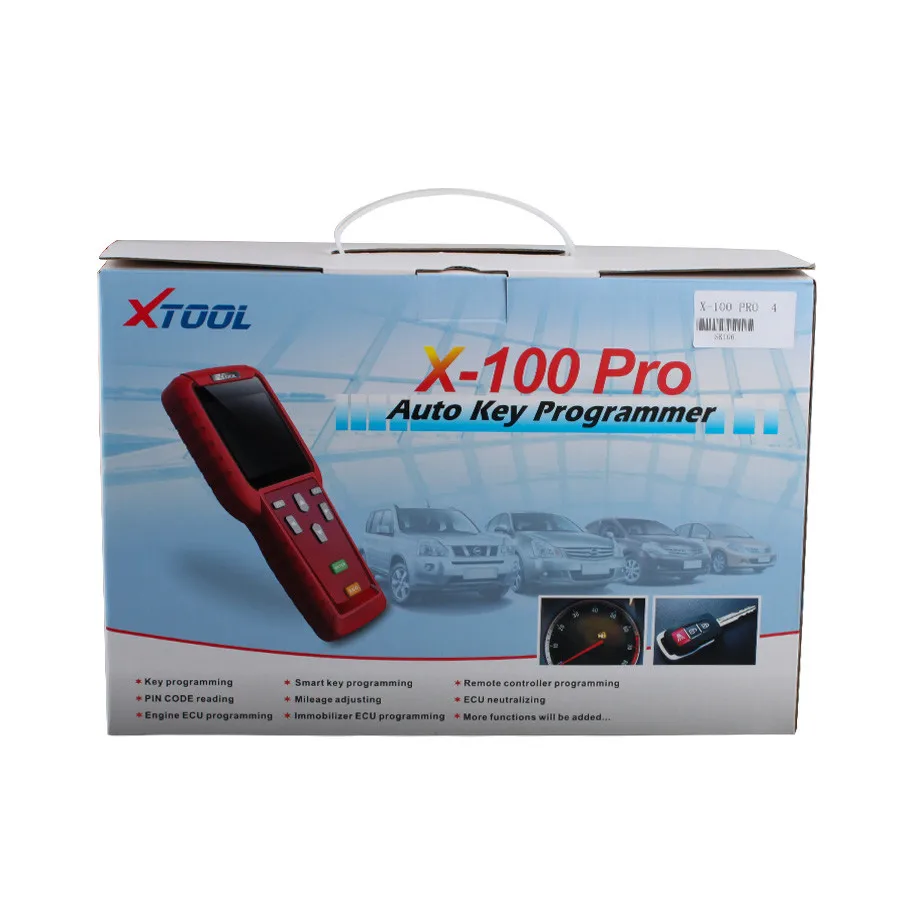 XTOOL X 100 PRO OBD 2 авто ключ программист с EEPROM адаптер код Reamder X100 + регулировка пробега