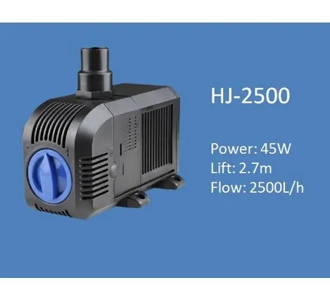 SUNSUN HJ-2500 Аквариум Водяной насос для Коралловый Риф Морской, фильтровальные тампоны включены, погружной водяной насос для пруда бассейн фонтан - Цвет: SUNSUN HJ-2500