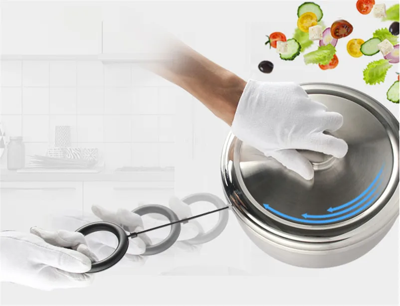 XMT HOME большая сушилка для фруктов и овощей ручная салата вертушка корзина мытье 1