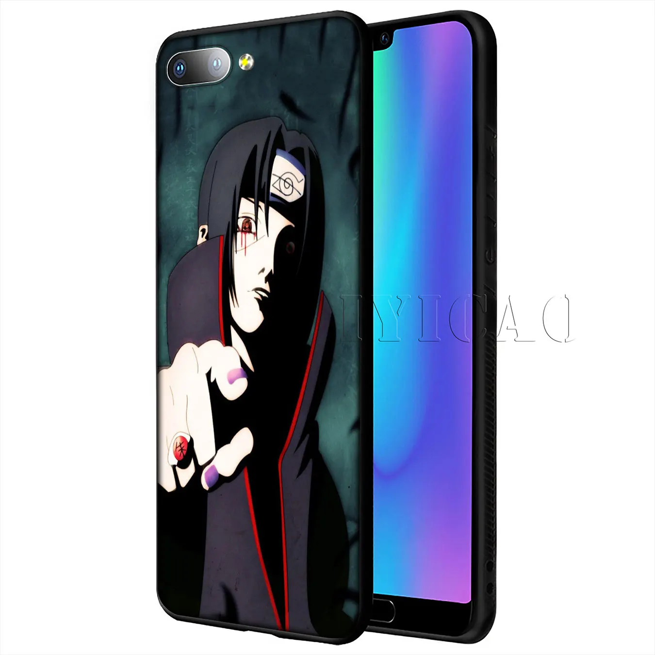 IYICAO Мягкий силиконовый чехол с японским Аниме Наруто Итачи для Huawei Y9 Y7 Y6 Prime 2019 Honor