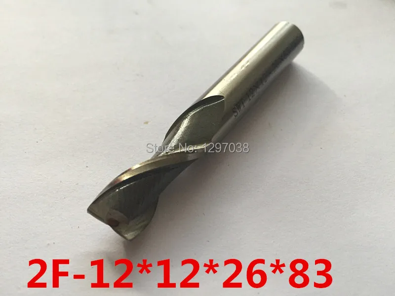 

5pcs HSS End Mill CNC Tools 2 Blades Flute Diameter 12mm Milling Cutter Router Bit CNC mill Drill bit