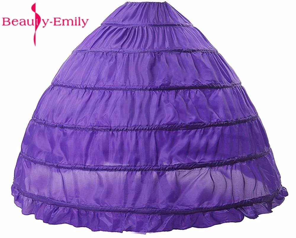 Новинка 2020 черные/белые/зеленые Подъюбники для свадебного платья бальные 6